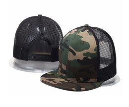 2020 Stil cool für Männer Hip Hop Blank Mesh Camo Baseball Caps Snapback Hüte
