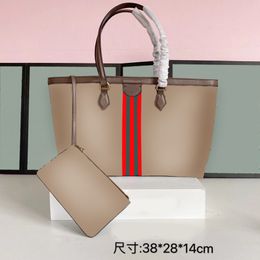 2-piece Set Cow Leather Totes Top Quality Handbags Shoulder Bags Women High-capacity Bag Girl Fashion Simple Portable Bucket Bag Backpack