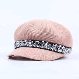 Spring Summer Accessories Female Hat Octagonal Caps Breathable Sun Hats For Girls Fashion Women's Hat Baseball Cap Snapback Y200714