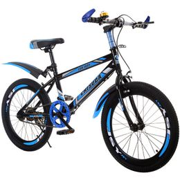 Bike kid's Mountain Bike 8 To 18 Years Old Variable Speed High Carbon Steel Rear Wheel Axle Brake