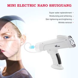 new mj skin injection water mesotherapy needlefree vanadiumtitanium injector skin beauty device injector gun wrinkle removal machine