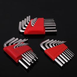 5/8/11 Pcs Allen Wrench Metric Inch Size Allen Key Short Arm Tool Set Easy To Carry In The Pocket