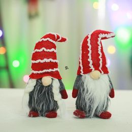 Party Gift Decoration Valentines Day Decor Valentine Gnomes Plush Swedish Handmade Stuffed Dolls For Love Heart Shape RRA11452