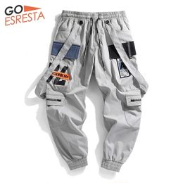 Summer Casual Men Cargo Trousers Printing Loose Harem Joggers Sport Large Size Menstreetwear Clothing Hip-hop Pants Men 201113
