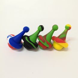 DIA 30mm Silicone Quartz Banger Nails Carb Cap Mixed Colours 4 Styles Food Grade for smoking