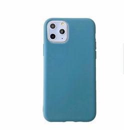 Ultra Slim Candy Colours Phone Case Soft TPU Cover For iphone 12 11 Pro Max XS MAX XR X plus Huawei