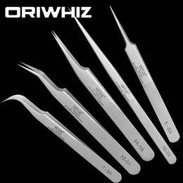 1pcs VETUS SA Series Tweezer High Precision Antimagnetic Anti Acid Stainless Steel Tweezers For Mobile Phone Repair