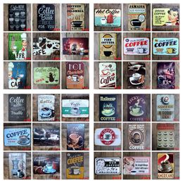 Metal Painting Cafe Beer Metal Tin Sign Retro Plaque Art Poster Bar Pub Club Home Wall Decor 159 Designs YG884