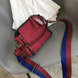 Hot Sale Women Bags Messenger Bags Shoulder Vintage Bag Ladies Crossbody Bag Handbag Female Tote Leather Clutch Female Red Brown