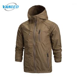 Men's Jackets Wholesale- 2021 Spring Fashion Jacket Men Windbreaker Waterproof Mens Coats Casual Coat Plus Size 4XL1