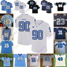 NEW American College Football Wear North Carolina Football Jersey NCAA College Hakeem Nicks Robert Quinn Bruce Carter Ken Willard Elijah Green Beau Corrales Khafre