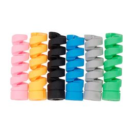 Colourful Spiral USB Cable Organiser Management Wire Cover Protector For Mobile Phone Charging Cables Protective Sleeve