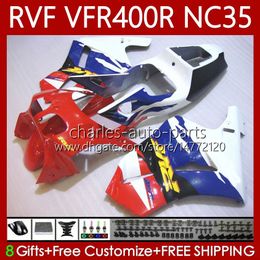 Bodys Kit For HONDA RVF400R VFR400 R N35 V4 VFR400R 94-98 80No.64 RVF VFR 400 RVF400 R 400RR 94 95 96 97 98 VFR400RR VFR 400R 1994 1995 1996 1997 1998 Fairing