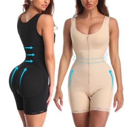 Waist Trainer Women's Binders and Shapers Modelling Strap Slimming Shapewear Body Shaper Colombian Girdles Protective Gear 201222