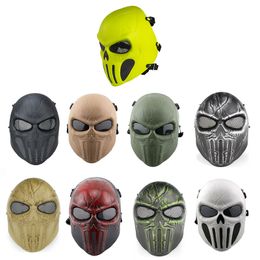 Tactical Airsoft Mask Outdoor Sports Equipment Face Protection Gear Shooting Full Face NO03-115