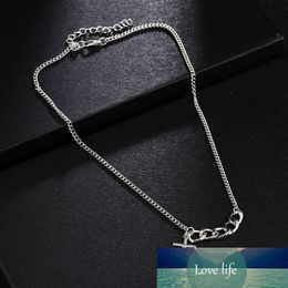 Summer Sliver Colour Chain Cross Necklace Small Cross Religious Jewellery Women's Necklace Jewellery