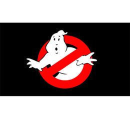 Ghost Busters Flag FREEShipping Direct factory wholesale stock 3x5Ft 90x150cm 100% Polyest for Hanging Decoration USA banner