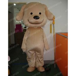 Halloween Cute Dog Mascot Costume High quality Cartoon Character Outfits Adults Size Christmas Carnival Birthday Party Outdoor Outfit