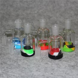 Hookah Ash Catcher Recycler 14mm 18mm Perc Percolator Water Pipes Clear Ashcatcher Oil Rigs Smoking Accessories