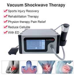 Home use Cellulite reduction physio therapy machine Vacuum suction shock wave physical shockwave machines for Erectile dysfunction