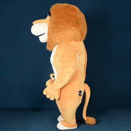 Mascot CostumesFany Lion InflatableCostume Lion Mascot Inflatable Costume Halloween Costumes for 2M Tall Suitable 1.6m To 1.85m Adult C