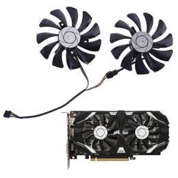 1 Pair 85mm HA9010H12F-Z 4Pin Cooler Fan Replacement for MSI GTX 1060 OC 6G GTX U4LD1