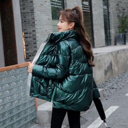 New Winter Jacket High Quality stand-callor Coat Women Fashion Jackets Winter Warm Woman Clothing Casual Parkas 201120
