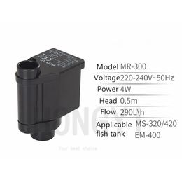 BOYU 1 piece FP-150 MR-300 MR-500 aquarium original submersible small ulter silent filter water pump special for fish tank Y200922265l