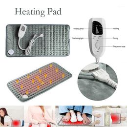 Blankets Office Electric Blanket Home Timing Safe Soft Abdomen Warm Winter Heating Pad Waist Back Washable Temperature Adjustable