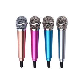 Mini Microphone Jack 3.5mm Studio Lavalier Professional Microphone Handheld Mic Foror Phone Computer Karaoke Good Quality