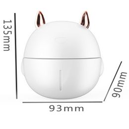Lovely Humidifier Essential Oils Diffusers Mini Cartoon USB Cat Fashion Accesories Children Adult New Atomizer Home New Arrival 15kl K2
