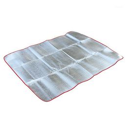 Outdoor Pads 200*150*0.25cm Camping Mat Air Mattress Picnic Blanket Aluminum Foil Mats Double Side Dampproof