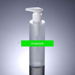 1000pcs/Lot.200ml PET plastic Frosted Press Pump bottle. pump Shampoo Hand cream Lotion Refillable bottle