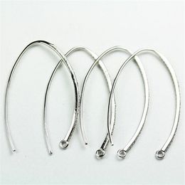 DIY Jewellery Earring Hook Making Supplies Earings Earwire Zircon Silver 925 Hooks Jewellery Findings 5 Pairs