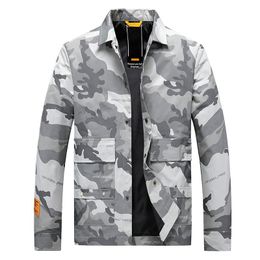 Men's Jackets Brand Clothing Autumn Camouflage Fleece Jacket Army Tactical Clothing Male Camouflage Windbreakers man coat