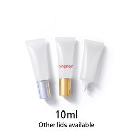 10ml Empty Matte Clear Squeeze Bottle Cosmetic Eye Cream Container 10g Liquid Foundation Essence Frost Soft Tube Free Shippingfree shipping