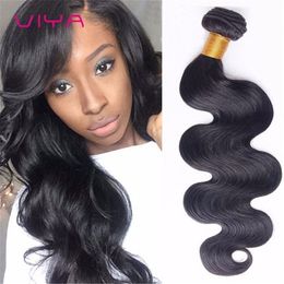 16~24 Inch Body Wave Hair Weft Extensions Synthetic Hair Hundles HighTemperature Fibre Wefts B9717