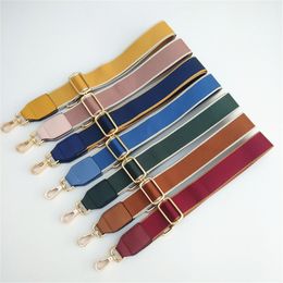 Shoulder Handbags Bag Strap Solid Colour Wide Adjustable Length Women DIY gift Belt Replacetment Handle Crossbody Bags strap 120X3.8CM