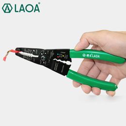 LAOA 8inch Wire Stripping Pliers Practical Multi-function Crimp Tools Electric Pliers Tool Y200321