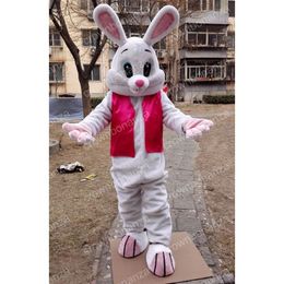 Halloween bunny Mascot Costume High quality Easter rabbit Cartoon Anime theme character Adults Size Christmas Carnival Birthday Party Outdoor Outfit