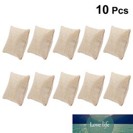 10PCS Small Jewellery Display Pillow Velvet Bracelet Bangle Chain Pillow Holder Watch Organiser (7x8cm)