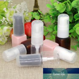 10MLx50 Refillable Bottles Plastic travel cosmetic Cream shampoo empty lotion containers transparent portable Pump Cap Bottles