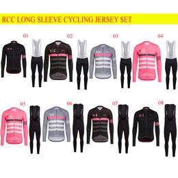 Pro Team RCC Men MTB Jersey bib pants kit Breathable Quick Dry Racing Clothing Ropa Ciclismo Mountain Road Cycling Jersey Set Y21031605