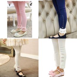 Girl Leisure Leggings Kids Autumn Pure Colour Elastic Long Pants Fashion Children Wear Hot Sale 11 9fw J2