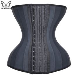 Waist trainer Shapewear latex corset body shaper waist trainer corsets latex waist trainer Slimming Belt Slimming Underwear LJ201209