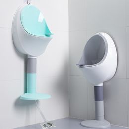 New Adjustable Height Baby Boy Potty Toilet Training Children Stand Vertical Urinal Boys Pee Infant Toddler Wall-Mounted Urinal LJ201110