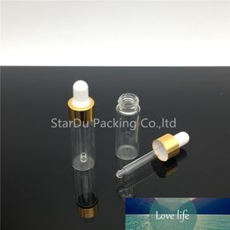 Free Shipping 480PCS 5ML Clear Glass Reagent Eye Dropper Drop Aromatherapy Liquid Pipette Bottle