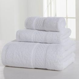 6pcs a Set Soft Cotton Bath Towels For Adults Absorbent Terry Luxury Hand Bath Beach Face Sheet Women Basic Towel JWYYJ41 201027