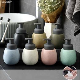Ceramic Pressing Type Soap Dispenser Spherical Hand Soap Lotion Bottle Sanitizer Emulsion Separate Bottle for Kitchen Bathroom Y200407