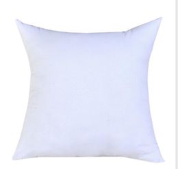 1pcs All Size 8 Oz Pure Cotton Canvas Pillow Cover With Hidden Zipper Natural White Colour Blank Cotton Cushion Cover fast ship